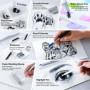 KALOUR Kit de Dessin Complet 135 Pièces avec Tutoriel et Carnet de Croquis
