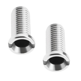 Lot de 2 vis en acier inoxydable pour évier de cuisine M12 x 25 mm