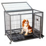 Cage Pliable pour Chien avec Accès Supérieur et Plateau Amovible - Paitsy