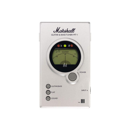 Accordeur Marshall MT-1 pour Guitare et Instruments à Vent