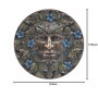 Plaque Murale Bronze Beltane avec Visage de L'Homme Vert - 16 cm
