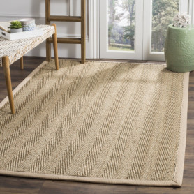 Tapis en Fibres Naturelles Safavieh - Style Élégant pour Salon et Chambre, 91 x 152 cm