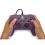 Manette Filaire Améliorée PowerA pour Nintendo Switch - Violet Cosmique