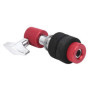 Embrayage Hi-Hat Rouge et Noir pour Batterie Jazz - Accessoire Durable