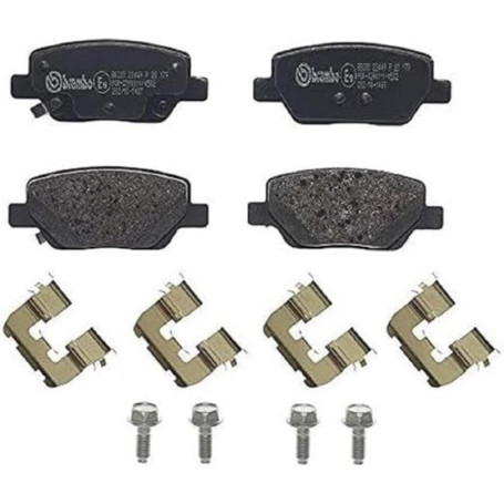 Plaquettes de Frein Arrière Brembo P 23 179 avec Indicateur d'Usure