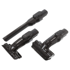 Lot de 3 Brosses à Épousseter Paxanpax avec Suceur Plat pour Tapisserie