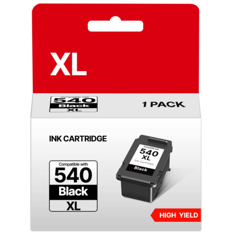 Cartouche d'encre RUDGUZ PG-540XL Noir pour Canon MG3600 et MG3650