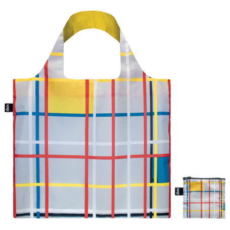 Sac de courses réutilisable LOQI Museum Piet Mondrian - New York City