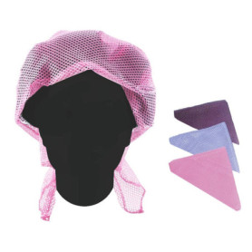 Filet de Séchage Triangulaire Tredoni pour Bigoudis - Multicolore 120x85cm