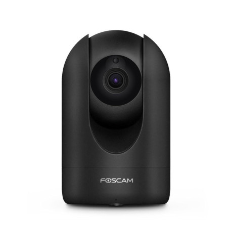 Foscam R4M-B Caméra IP Motorisée 4MP Noir avec Vision Panoramique