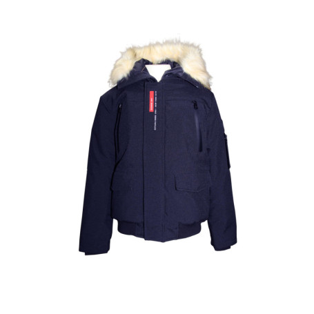 Parka Polaire Thermique REDSKINS Junior - Veste Chaude Enfant Bleu 10 Ans