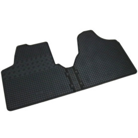 Set de 3 Tapis de Sol en Caoutchouc Noir pour Citroen Jumpy, FIAT Scudo et PEUGEOT Expert