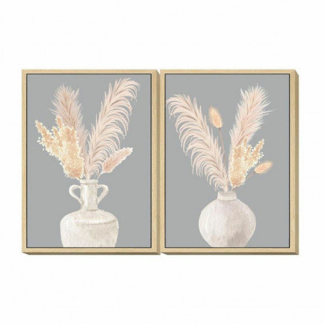 Cadre DKD Home Decor Vase (50 x 4 x 70 cm) (2 pcs) 136,99 €