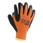 Lot de 12 Gants de Protection Souples Orange et Noir Taille 7 - REIS