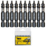 Jeu d'embouts de tournevis Torx Heavy Duty SabreCut - 10 pièces avec boîte de rangement