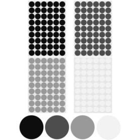 Sinofort 216 Pièces Cache Vis Adhésif pour Meubles - 4 Couleurs