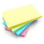 Lot de 4 blocs de notes adhésives pastel - EVG