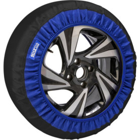 Chaussettes à Neige SPARCO Taille L - Adhérence Maximale et Installation Rapide