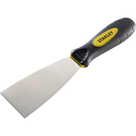 Spatule Stanley Dynagrip 100 mm en Acier Inoxydable avec Poignée Ergonomique