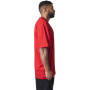 T-shirt Urban Classics Homme Coupe Longue Oversized Rouge