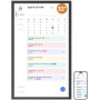 Calendrier Numérique Interactif 32" - Planificateur Familial Dragon Touch