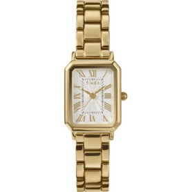 Montre Femme Timex Trend Dorée avec Cadran Blanc