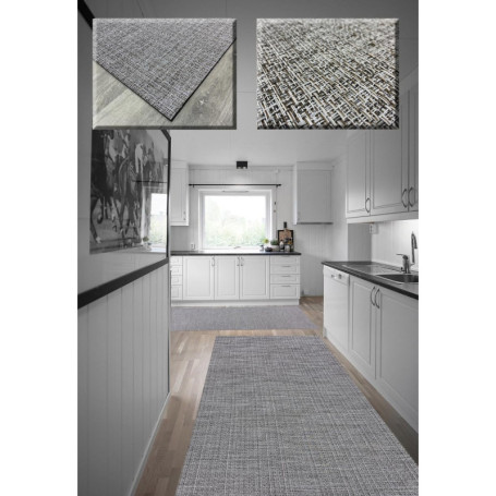 Tapis Vinyle Antidérapant 60 x 600 cm - Idéal Cuisine et Extérieur