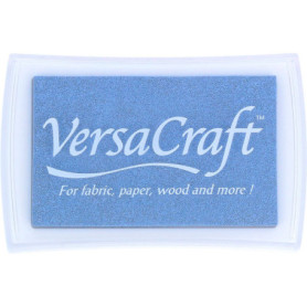 Tampon encreur Tsukineko bleu pour tissus et surfaces