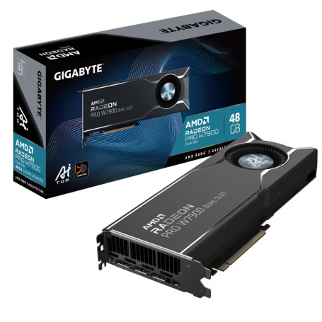 GIGABYTE Radeon Pro W7900 - Carte Graphique 48 Go GDDR6 pour Gaming