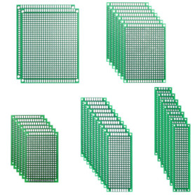 QWORK Kit de 32 Pièces de PCB Double Face pour Projets Arduino