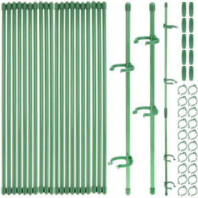 Kit de Tuteurage QWORK pour Plantes d'Intérieur et Grimpantes