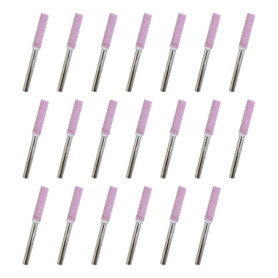 Meule de scie à chaîne en céramique - 20 pièces pour polissage métallique