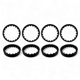 Pack de 8 Courroies de Rechange pour Robot Intex ZX300