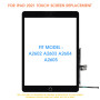 Écran tactile pour iPad 9 2021 9ème génération, numériseur pour iPad 10.2 2021 A2602 A2603 A2604 A2605, écran tactile avant avec
