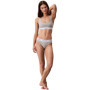 String Femme Calvin Klein en Coton Modal Gris Heather - Confort et Élégance