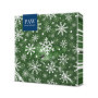 Serviettes en Papier Décoratives Noël - Flocons de Neige (Lot de 20)