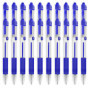 Lot de 50 Stylos à Bille Rétractables Zebra Z-Grip - Encre Bleue