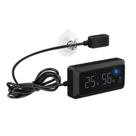 Thermomètre et Hygromètre LCD pour Reptiles et Aquariums