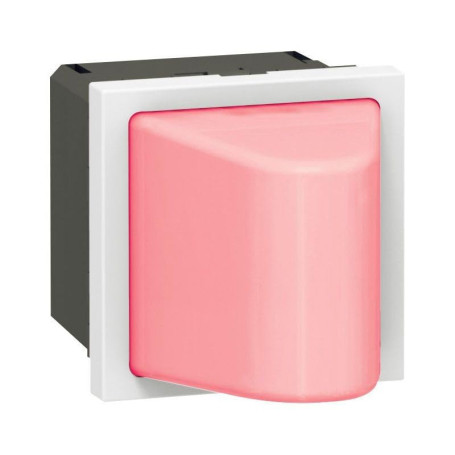 Hublot Rouge Legrand Mosaic 2 Modules 230V LED