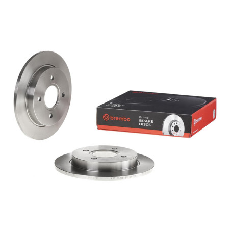 Jeu de 2 Disques de Frein Arrière Brembo pour Ford