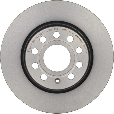 Disques de Frein Avant Brembo 09.9167.11 - Jeu de 2 avec Revêtement Anti-Corrosion
