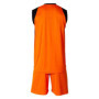 Ensemble de Sport Joma Set Final II Orange et Noir