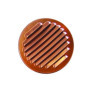 Grille d'Aération Ronde en Cuivre Universelle avec Ressorts