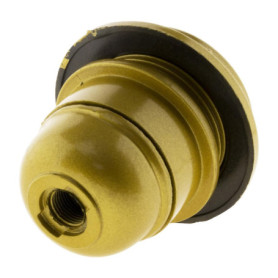 Douille E27 Thermoplastique Zenitech Effet Or pour Éclairage Intérieur