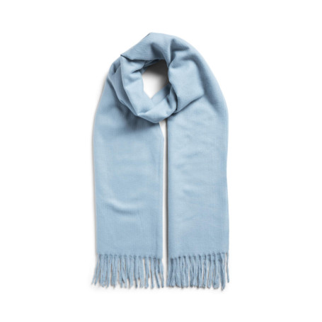 Écharpe Longue en Polyester Recyclé Bleu Jeans Clair - PIECES