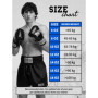 Gants de Boxe en Cuir Fighter Ben Lee - Bleu/Noir - 12 oz