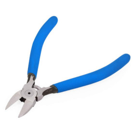 Pince Coupante Latérale LEONTOOL avec Ressort - Coupe Précise et Nette, Bleu