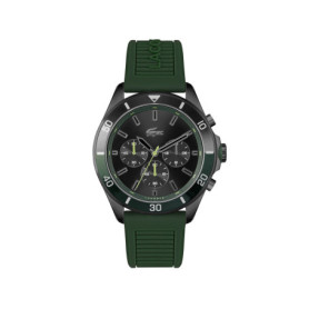Montre Chronographe Lacoste Tiebreaker pour Homme en Silicone Vert