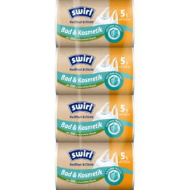 Sacs Poubelle Swirl 5 Litres avec Poignées Indéchirables