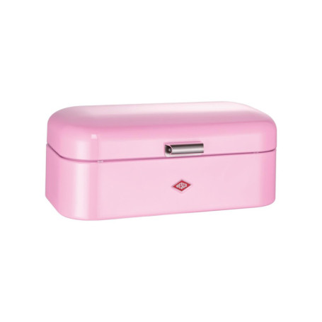 Boîte à Pain WESCO Grandy en Acier Rose avec Poignée et Aération